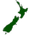 NZ map outline