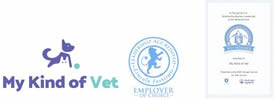 my kind of vet logo
