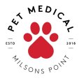pet medical milsons point logo