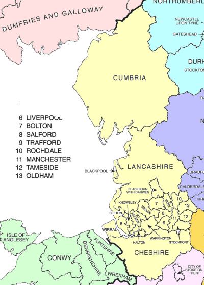 Kookaburra Vets - UK Map