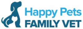 happy pets family vet logo